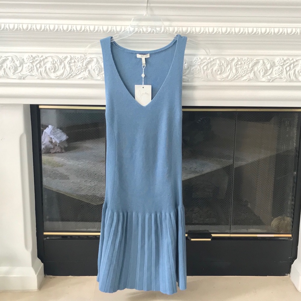 Joie Orsine Knit Sweater Dress (slate blue) BNWT